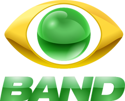 Veja a imagem Band logo with wordmark
